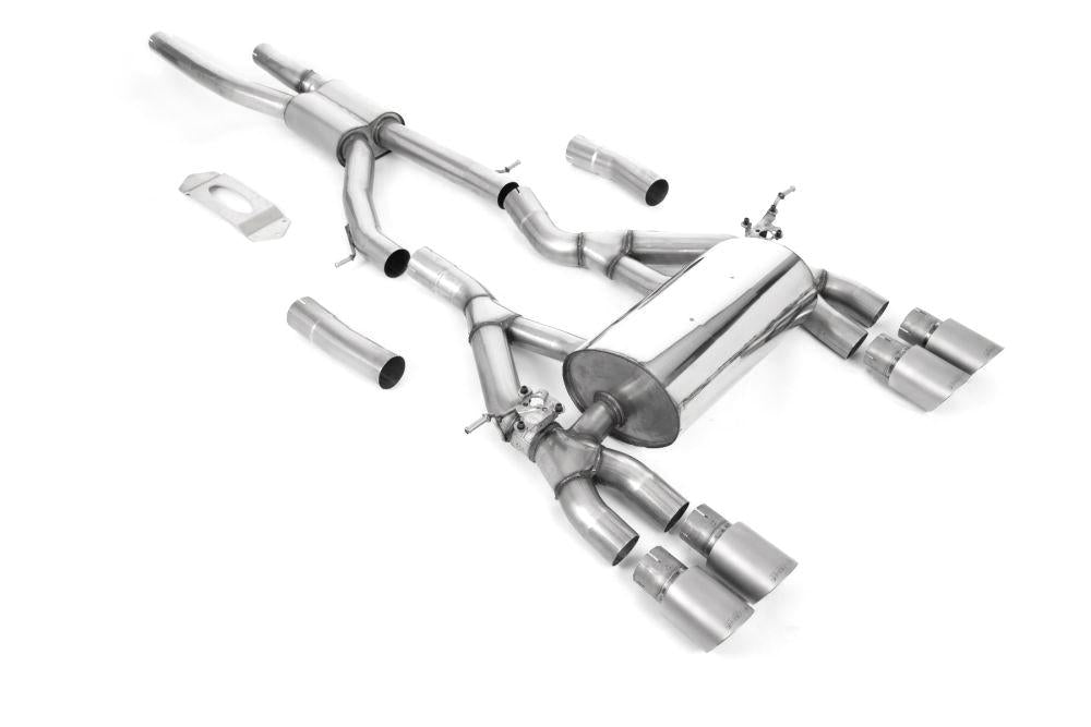 Milltek GPF/OPF Cat-Back Race Exhaust System with GT-90 Tips for BMW F80 M3 & F82/ F83 M4 2019-2020-Exhaust-Silicon Valley Bimmer