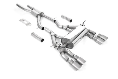Milltek GPF/OPF Cat-Back Race Exhaust System with GT-90 Tips for BMW F80 M3 & F82/ F83 M4 2019-2020-Exhaust-Silicon Valley Bimmer