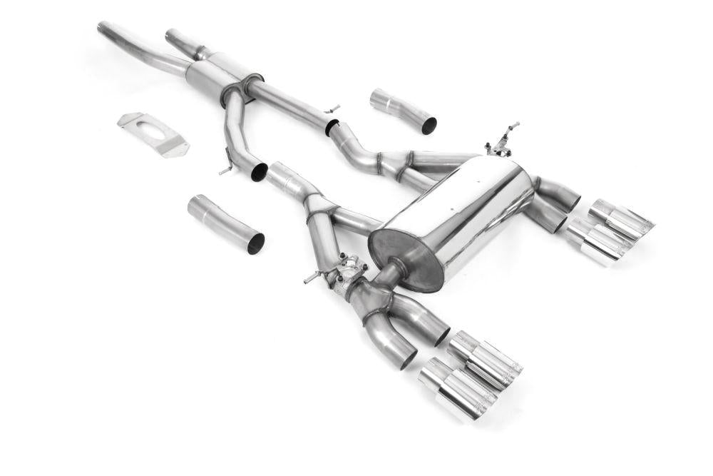 Milltek GPF/OPF Cat-Back Race Exhaust System with GT-90 Tips for BMW F80 M3 & F82/ F83 M4 2019-2020-Exhaust-Silicon Valley Bimmer