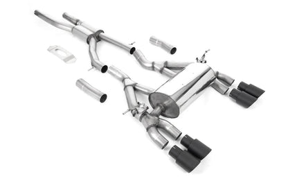 Milltek GPF/OPF Cat-Back Road Exhaust System with GT-90 Tips for BMW F80 M3 & F82/ F83 M4 2019-2020-Exhaust-Silicon Valley Bimmer