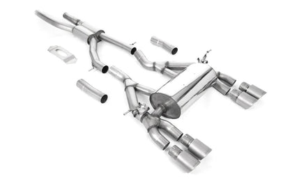 Milltek GPF/OPF Cat-Back Road Exhaust System with GT-90 Tips for BMW F80 M3 & F82/ F83 M4 2019-2020-Exhaust-Silicon Valley Bimmer