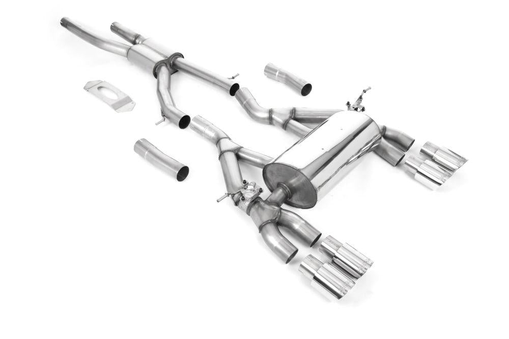 Milltek GPF/OPF Cat-Back Road Exhaust System with GT-90 Tips for BMW F80 M3 & F82/ F83 M4 2019-2020-Exhaust-Silicon Valley Bimmer