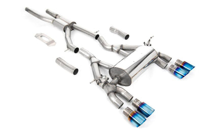 Milltek GPF/OPF Cat-Back Road Exhaust System with GT-90 Tips for BMW F80 M3 & F82/ F83 M4 2019-2020-Exhaust-Silicon Valley Bimmer