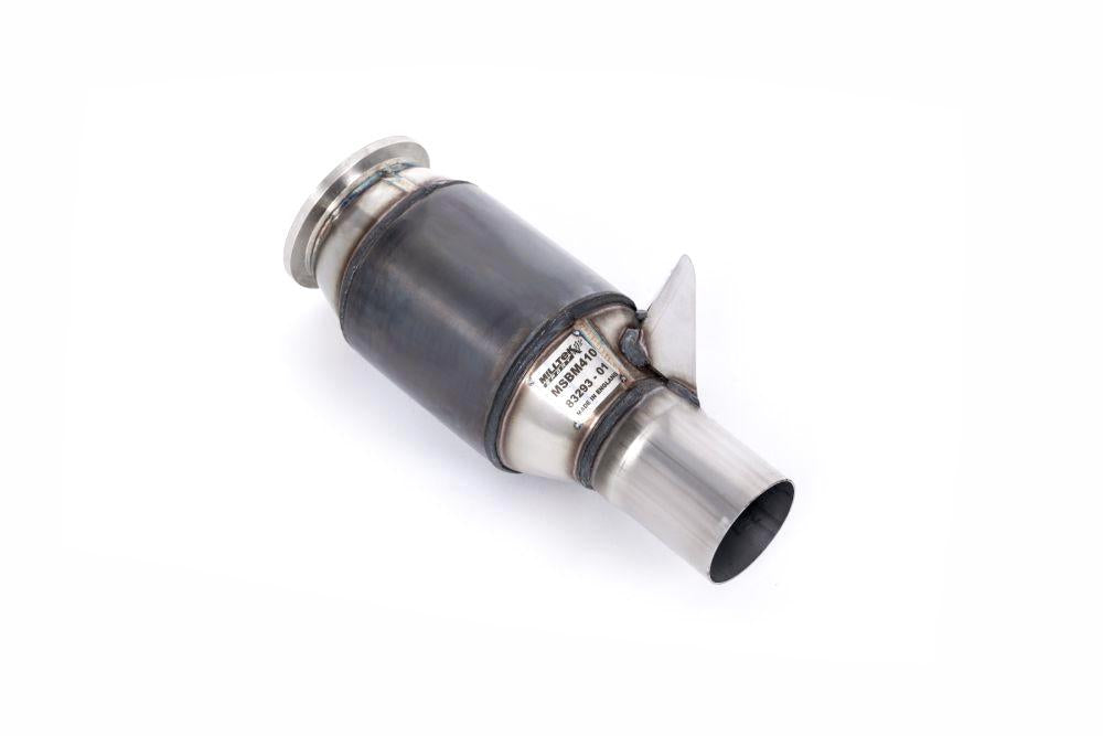 Milltek Large Bore Downpipe and Hi-Flow Sports Catalyst for BMW i8 1.5T Hybrid 2014-2020-Exhaust-Silicon Valley Bimmer