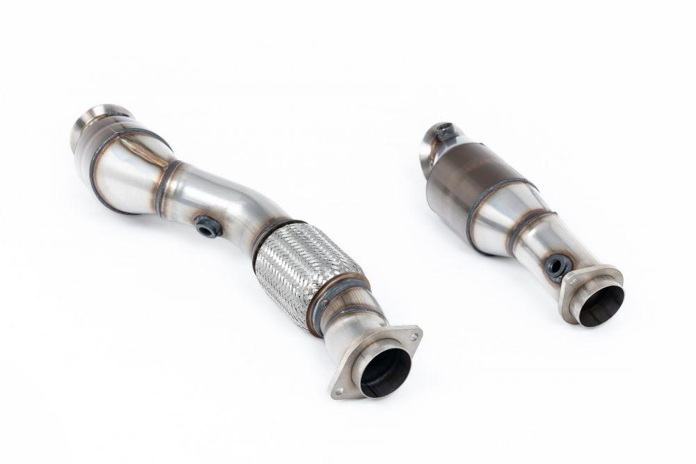 Milltek Large Bore Downpipe with Hi-Flow Sports Catalyst for BMW G8X M2 / M3 / M4 2020+-Exhaust-Silicon Valley Bimmer