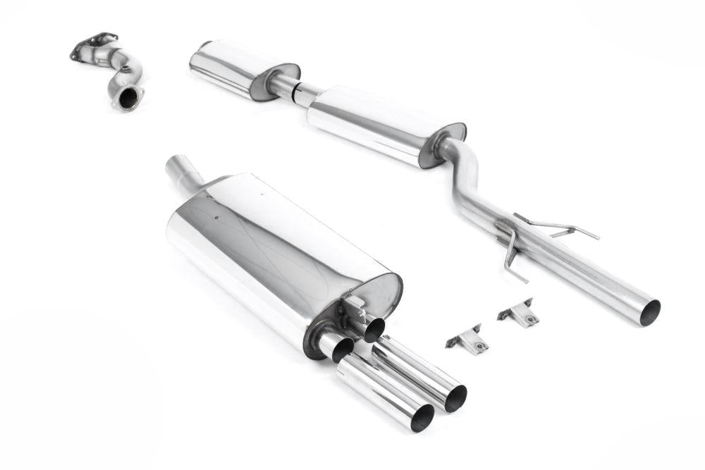 Milltek Manifold Back-Exhaust System with Resonated Catalyst Delete & OE Style Tips for BMW E30 M3 1987-1992-Exhaust-Silicon Valley Bimmer