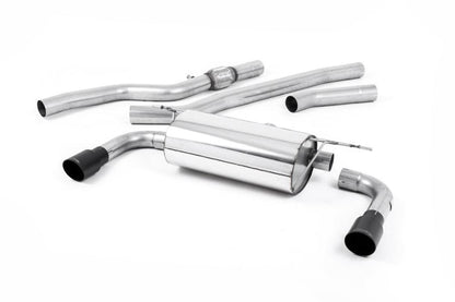 Milltek Non-Resonated Cat-Back Exhaust System (For 435i M Sport Valance) with GT-90 Tips for BMW F32 428i Coupe 2014-2016 | Automatic-Exhaust-Silicon Valley Bimmer