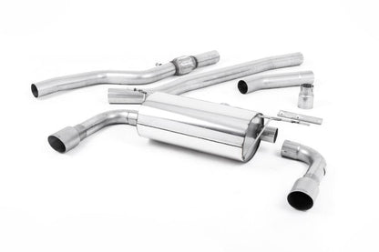 Milltek Non-Resonated Cat-Back Exhaust System (For 435i M Sport Valance) with GT-90 Tips for BMW F32 428i Coupe 2014-2016 | Manual-Exhaust-Silicon Valley Bimmer