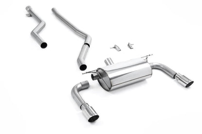 Milltek Non-Resonated Cat-Back Exhaust System (For M430i Valance) with GT-90 Tips for BMW F30 320i M Sport 2015-2019-Exhaust-Silicon Valley Bimmer