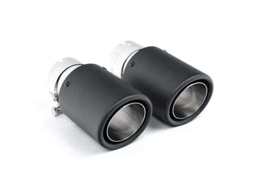 Milltek Non-Resonated Cat-Back Exhaust System (For M430i Valance) with Jet-90 Carbon Tips for BMW F30 320i L M Sport 2015-2019-Exhaust-Silicon Valley Bimmer