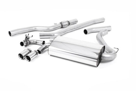 Milltek Non-Resonated Cat-Back Exhaust System with GT-76 Tips for BMW F32 428i Coupe 2014-2016 | Automatic-Exhaust-Silicon Valley Bimmer