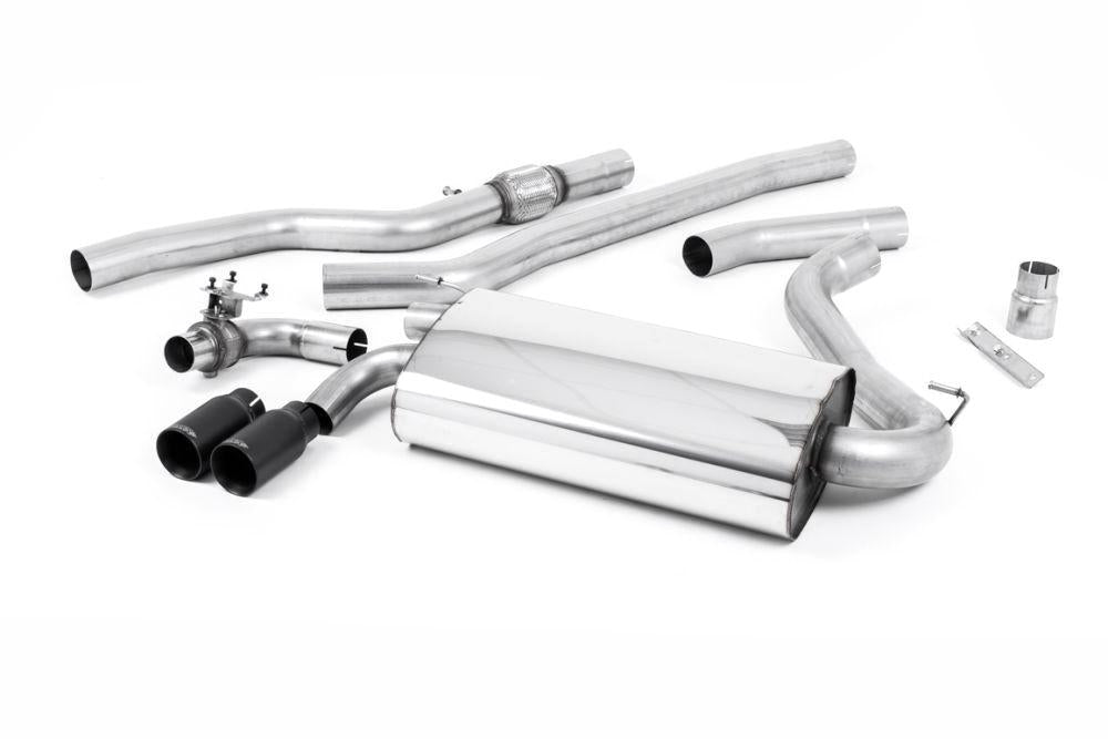 Milltek Non-Resonated Cat-Back Exhaust System with GT-76 Tips for BMW F32 428i Coupe 2014-2016 | Manual-Exhaust-Silicon Valley Bimmer