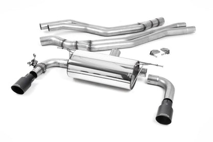Milltek Non-Resonated Race Cat-Back Exhaust System with GT-90 Tips for BMW F22 M240i Coupe 2015-2018-Exhaust-Silicon Valley Bimmer