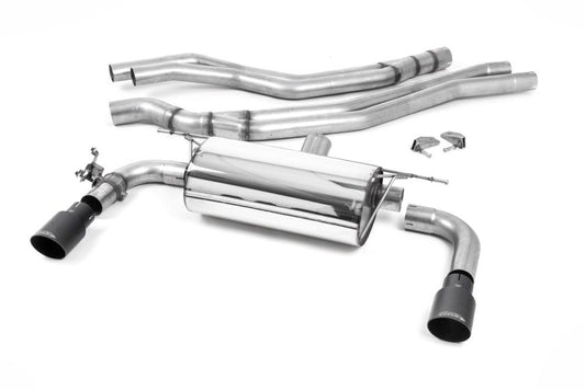 Milltek Non-Resonated Race Cat-Back Exhaust System with GT-90 Tips for BMW F22 M240i Coupe 2015-2018-Exhaust-Silicon Valley Bimmer
