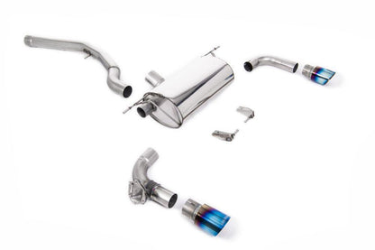 Milltek Non-Resonated Race (GPF Back) Cat-Back Exhaust System with GT-90 Tips for BMW F22 M240i Coupe 2019-2020-Exhaust-Silicon Valley Bimmer