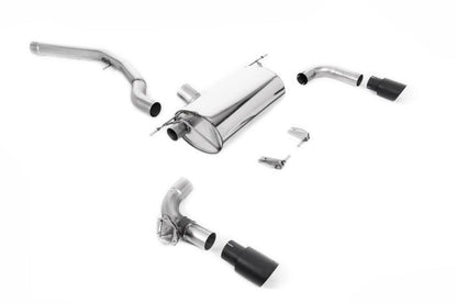 Milltek Non-Resonated Race (GPF Back) Cat-Back Exhaust System with GT-90 Tips for BMW F22 M240i Coupe 2019-2020-Exhaust-Silicon Valley Bimmer
