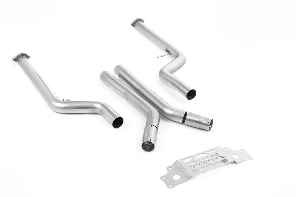 Milltek Non-Resonated Secondary Catalyst Bypass (OE Axle Back Only) for BMW G87 M2 Coupe 2023+-Exhaust-Silicon Valley Bimmer