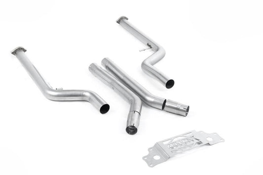 Milltek Non-Resonated Secondary Catalyst Bypass (OE Axle Back Only) for BMW G87 M2 Coupe 2023+-Exhaust-Silicon Valley Bimmer