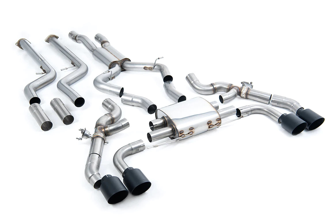 Milltek Primary Cat-Back Exhaust System with GT-115 Tips for BMW G01 X3M / X3M Comp 2022+-Exhaust-Silicon Valley Bimmer