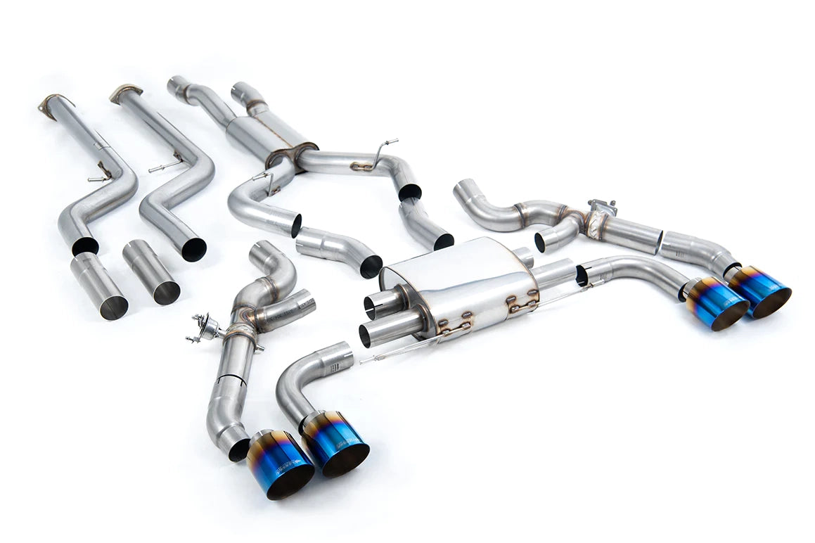 Milltek Primary Cat-Back Exhaust System with GT-115 Tips for BMW G01 X3M / X3M Comp 2022+-Exhaust-Silicon Valley Bimmer