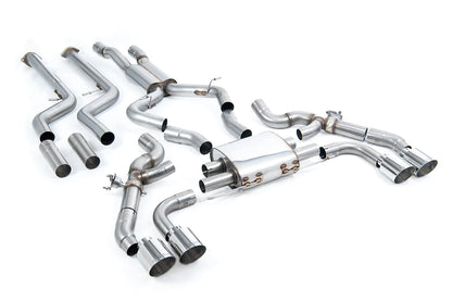 Milltek Primary Cat-Back Exhaust System with GT-115 Tips for BMW G01 X3M / X3M Comp 2022+-Exhaust-Silicon Valley Bimmer