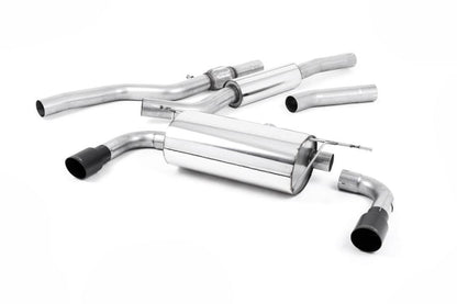 Milltek Resonated Cat-Back Exhaust System (For 435i M Sport Valance) with GT-90 Tips for BMW F32 428i Coupe 2014-2016 | Automatic-Exhaust-Silicon Valley Bimmer