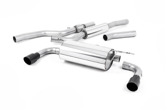 Milltek Resonated Cat-Back Exhaust System (For 435i M Sport Valance) with GT-90 Tips for BMW F32 428i Coupe 2014-2016 | Automatic-Exhaust-Silicon Valley Bimmer