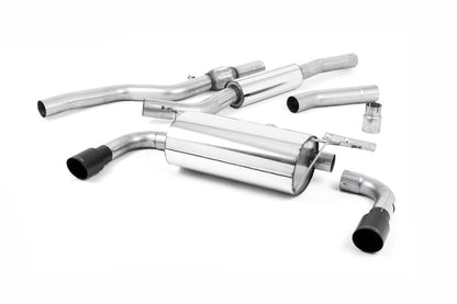 Milltek Resonated Cat-Back Exhaust System (For 435i M Sport Valance) with GT-90 Tips for BMW F32 428i Coupe 2014-2016 | Manual-Exhaust-Silicon Valley Bimmer