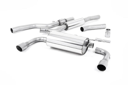 Milltek Resonated Cat-Back Exhaust System (For 435i M Sport Valance) with GT-90 Tips for BMW F32 428i Coupe 2014-2016 | Manual-Exhaust-Silicon Valley Bimmer