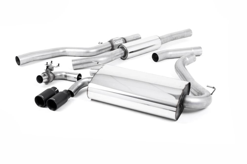 Milltek Resonated Cat-Back Exhaust System with GT-76 Tips for BMW F32 428i Coupe 2014-2016 | Automatic-Exhaust-Silicon Valley Bimmer