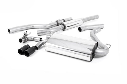 Milltek Resonated Cat-Back Exhaust System with GT-76 Tips for BMW F32 428i Coupe 2014-2016 | Automatic-Exhaust-Silicon Valley Bimmer