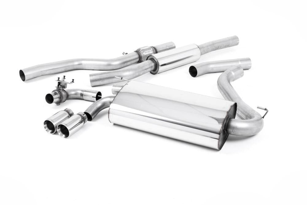 Milltek Resonated Cat-Back Exhaust System with GT-76 Tips for BMW F32 428i Coupe 2014-2016 | Automatic-Exhaust-Silicon Valley Bimmer