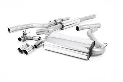 Milltek Resonated Cat-Back Exhaust System with GT-76 Tips for BMW F32 428i Coupe 2014-2016 | Automatic-Exhaust-Silicon Valley Bimmer