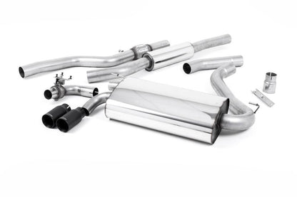 Milltek Resonated Cat-Back Exhaust System with GT-76 Tips for BMW F32 428i Coupe 2014-2016 | Manual-Exhaust-Silicon Valley Bimmer