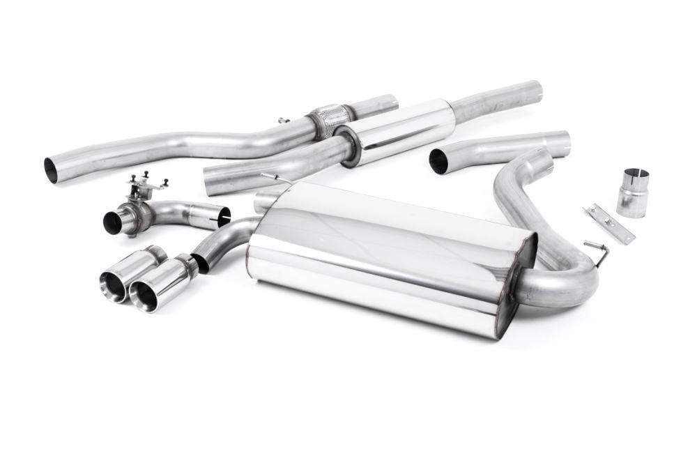 Milltek Resonated Cat-Back Exhaust System with GT-76 Tips for BMW F32 428i Coupe 2014-2016 | Manual-Exhaust-Silicon Valley Bimmer