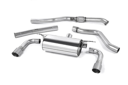 Milltek Resonated Cat-Back Exhaust System with GT-90 Tips for BMW F22 M235i Coupe 2014-2015-Exhaust-Silicon Valley Bimmer