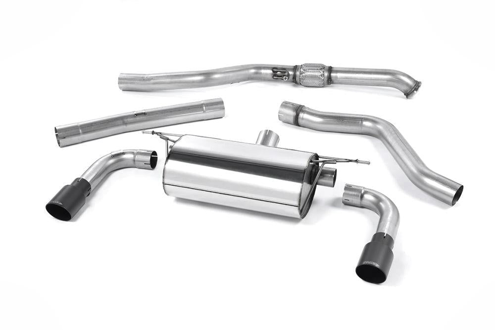 Milltek Resonated Cat-Back Exhaust System with GT-90 Tips for BMW F22 M235i Coupe 2014-2015-Exhaust-Silicon Valley Bimmer