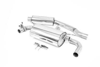 Milltek Resonated (GPF Back) Cat-Back Exhaust System with Carbon Jet 90 Tips for BMW F22 M240i Coupe 2019-2020-Exhaust-Silicon Valley Bimmer