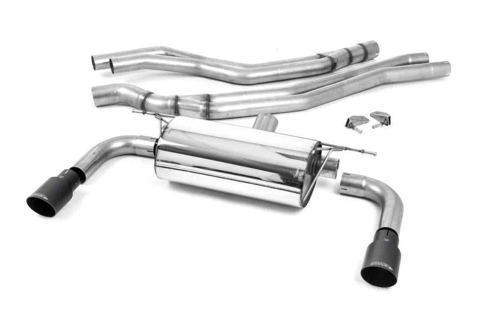 Milltek Resonated Race Cat-Back Exhaust System with GT-90 Tips for BMW F22 M240i Coupe 2015-2018-Exhaust-Silicon Valley Bimmer