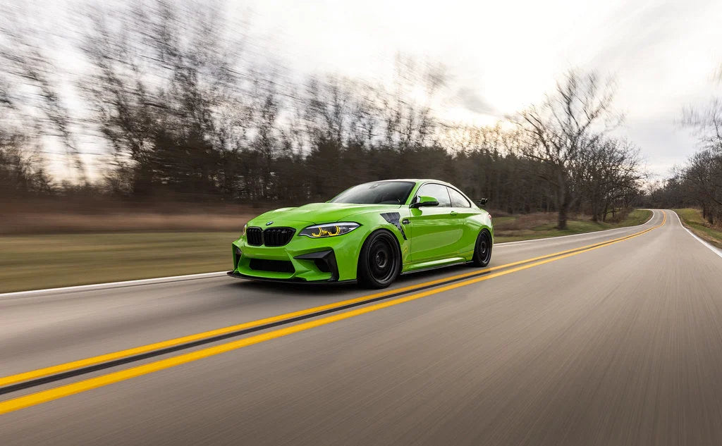 Motorsport+ F87 M2 CSL Style Yellow DRL LED Module Set-Exterior-Silicon Valley Bimmer