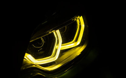 Motorsport+ F87 M2 CSL Style Yellow DRL LED Module Set-Exterior-Silicon Valley Bimmer