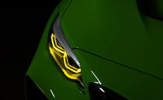 Motorsport+ F87 M2 CSL Style Yellow DRL LED Module Set-Exterior-Silicon Valley Bimmer