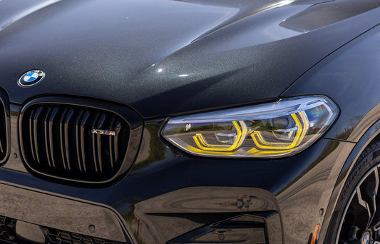 Motorsport+ F97 X3M / F98 X4M CSL Style Yellow DRL LED Module Set-Exterior-Silicon Valley Bimmer