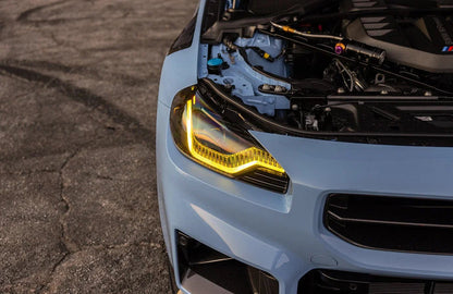 Motorsport+ G87 M2 CSL Style Yellow DRL LED Module Set-Exterior-Silicon Valley Bimmer