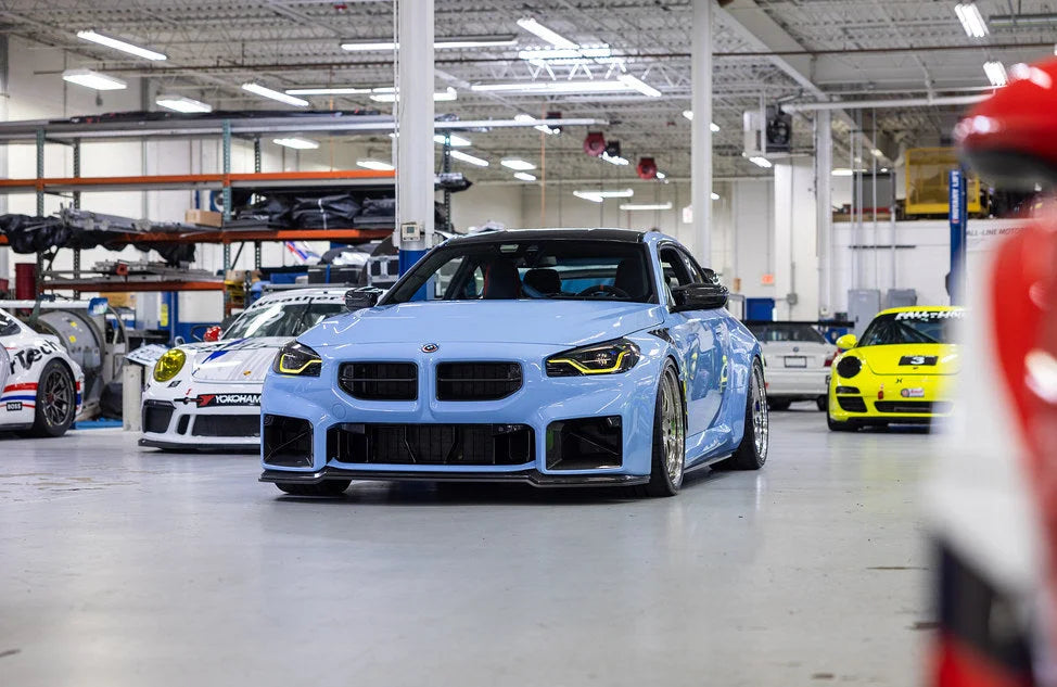 Motorsport+ G87 M2 CSL Style Yellow DRL LED Module Set-Exterior-Silicon Valley Bimmer