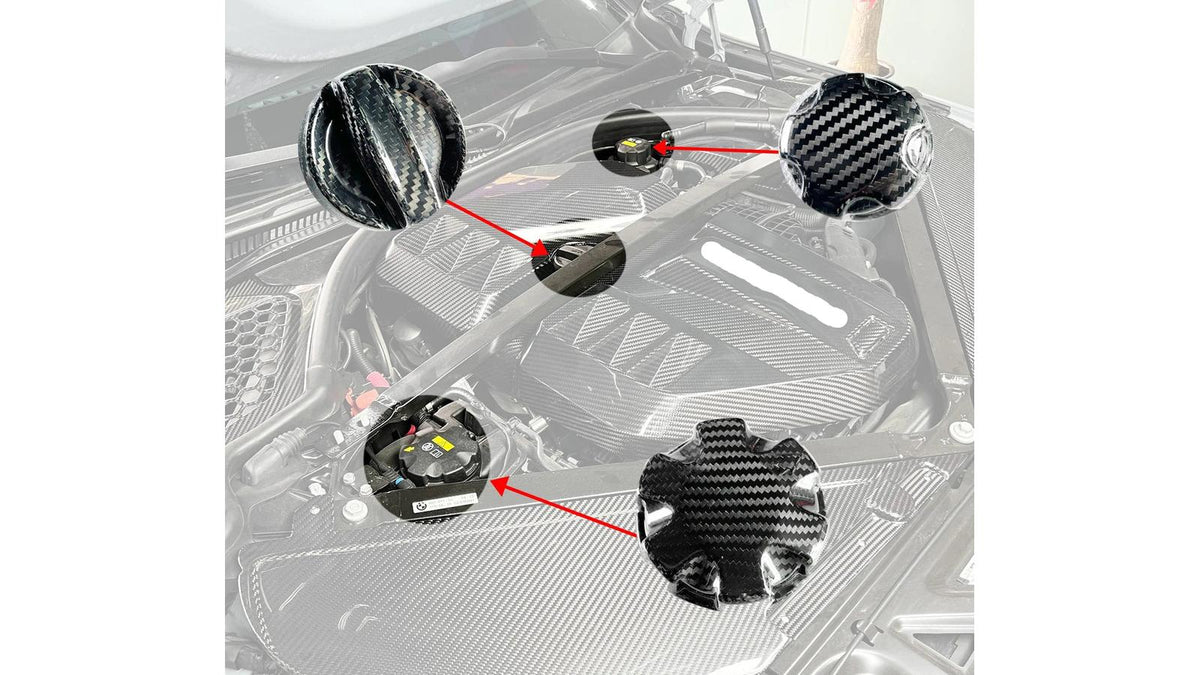 NWCarbon Haus G80/G82/G87/X3M/X4M Dry Carbon Engine Bay Cap Set-Exterior-Silicon Valley Bimmer