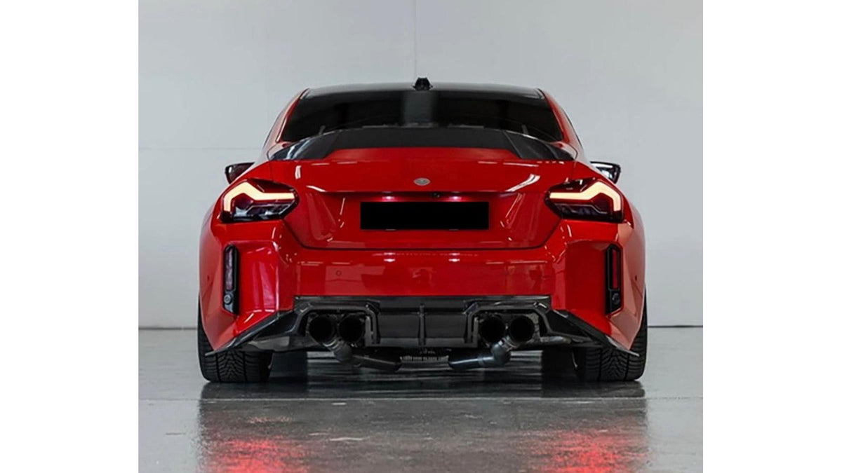 NWCarbon Haus G87 Dry Carbon Fiber V Style High Kick Trunk Spoiler-Exterior-Silicon Valley Bimmer