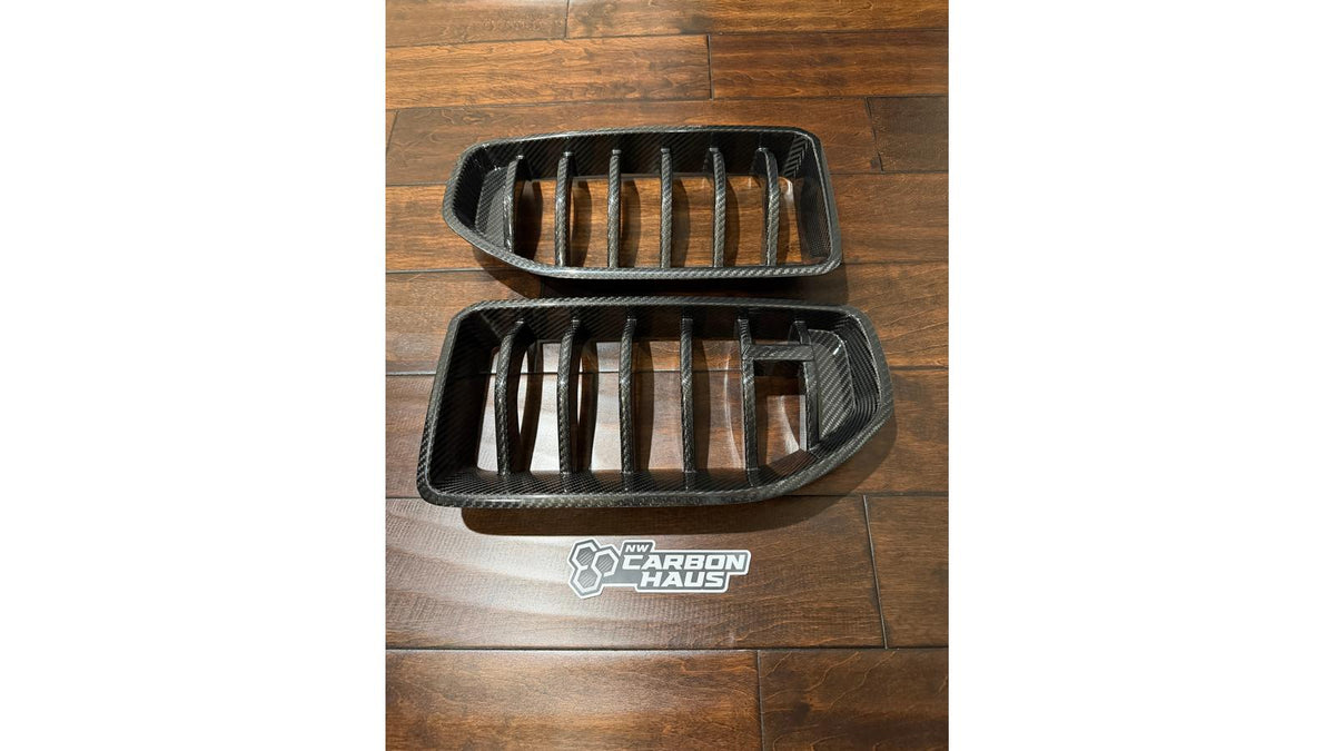 NWCarbon Haus G87 M2 AD STYLE DRY CARBON FIBER GRILL-Exterior-Silicon Valley Bimmer