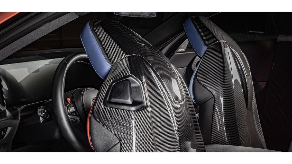 NWCarbon Haus G87 M2 OEM Style Dry Carbon Fiber Backseat Cover-Interior-Silicon Valley Bimmer