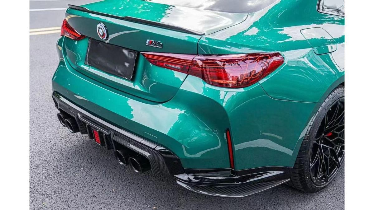 NWCarbon Haus G8X DRY CARBON FIBER V4 REAR DIFFUSER-Exterior-Silicon Valley Bimmer